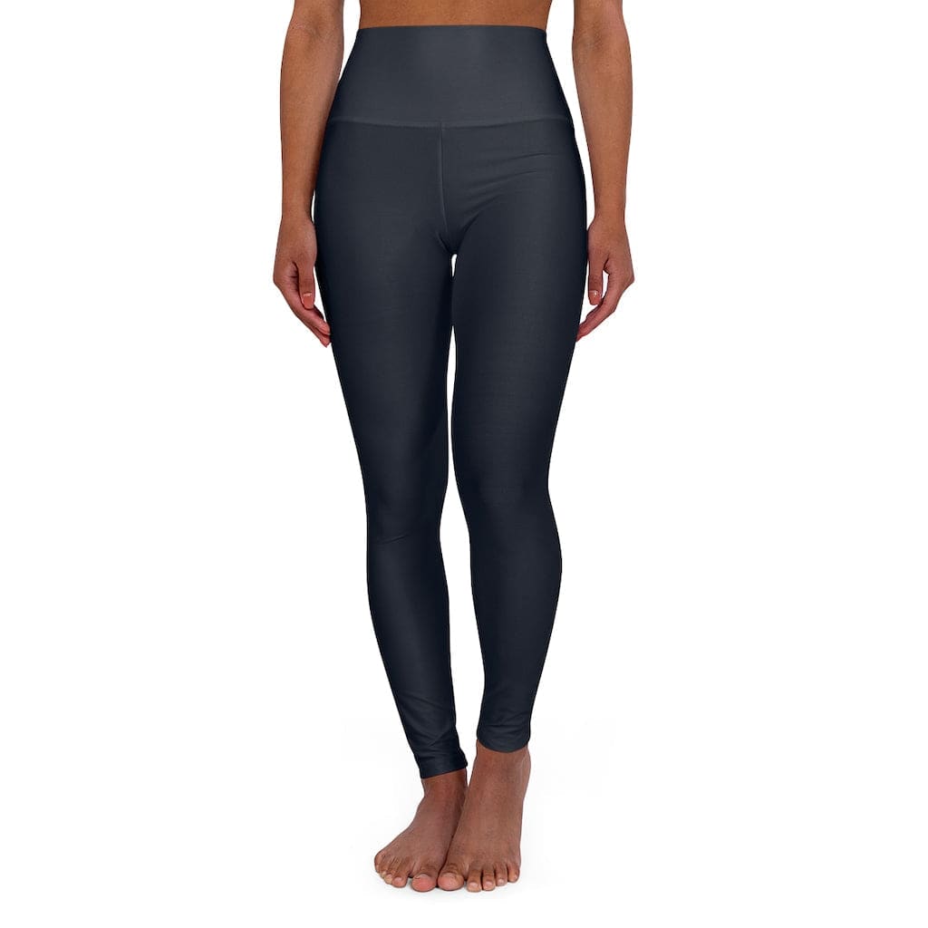 Uniquely You Womens Yoga Leggings - High Waist / Dark Blue Fitness Pants